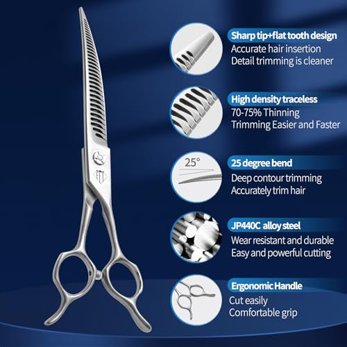 FENICE TOTEM Scissors in 7.0 inch, Silver