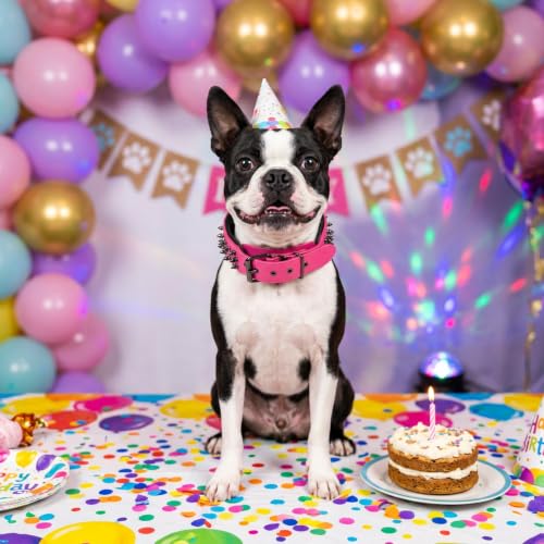 Molteriqo Animal Collar in M-neck 33-41cm, Pink