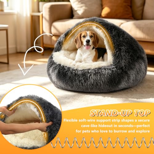 NOYAL Pet Bed Mat in X-Small 15.7'', Bandhnu Dark grey