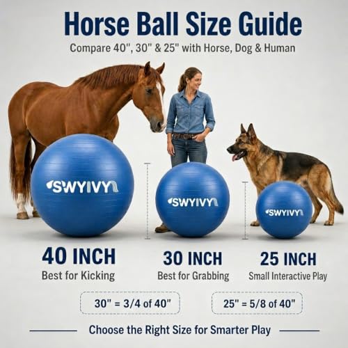 SWYIVY Recreation Ball in 30inch, Blue Ball