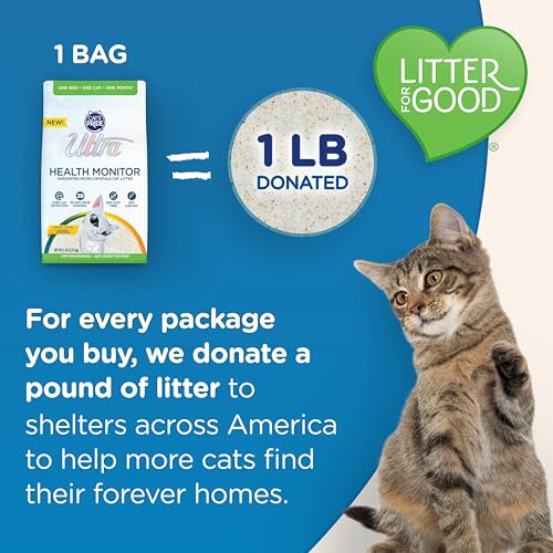 ULTRA Animal Litter in 5 Pound, Health Monitor