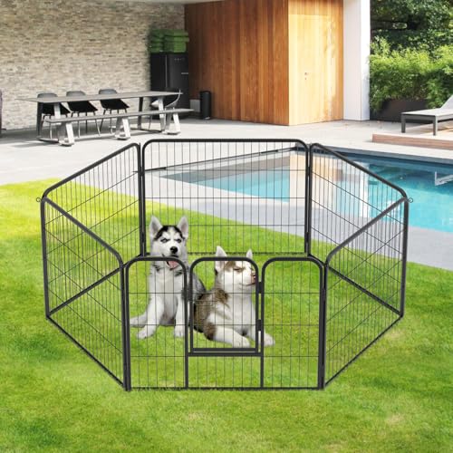 FDW Pet Playpen in Black