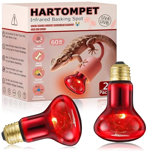 HARTOMPET Light Bulb in 60W - 2.5", Red