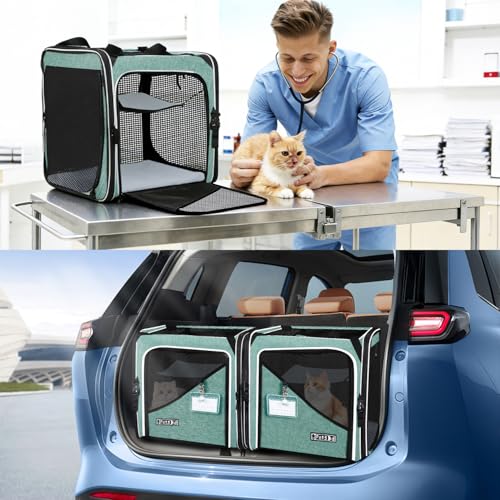 Petskd Animal Carrier in 38.0"L x 17.0"W x 18.0"H, Green