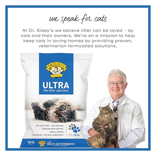 Dr. Elsey's Animal Litter in 18 lb, Ultra Blue