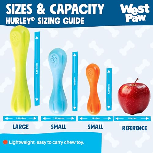 WEST PAW Pet Toy in Large, Tangerine