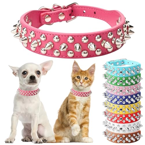 PSPORT Animal Collar in XXS(Neck 6-8"), Hot Pink