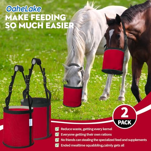 OAHELAKE Pet Supplies in Universal, 2 Pcs Red