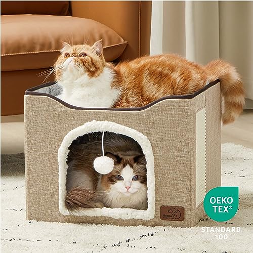 Bedsure Pet Activity Structure in Single, Brown