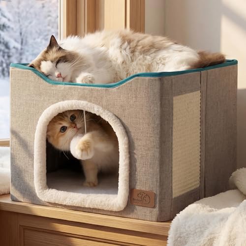 Bedsure Pet Activity Structure in Single, Grey
