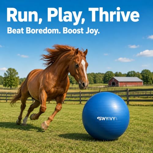 SWYIVY Recreation Ball in 30inch, Blue Ball