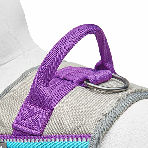 Blueberry Pet Animal Harness in Medium, Blue-gray and Olive