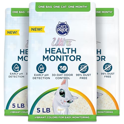 ULTRA Animal Litter in 15 Pound, Health Monitor