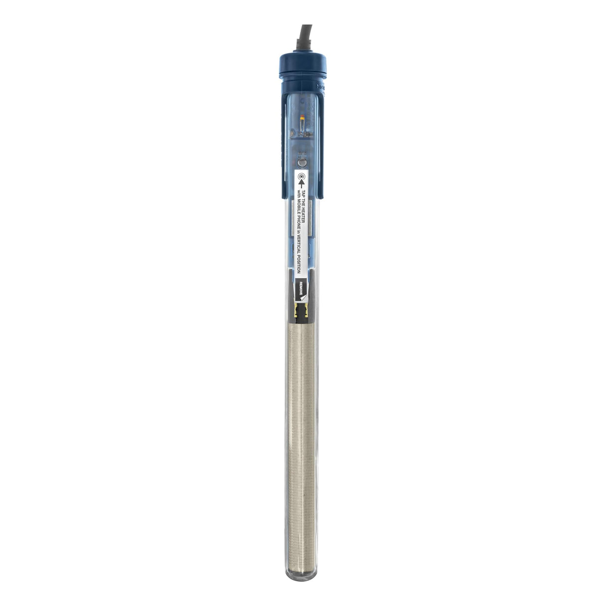Sicce Immersion Heater in 150 Watt (31-45 Gallon), Transparent with Black Handle
