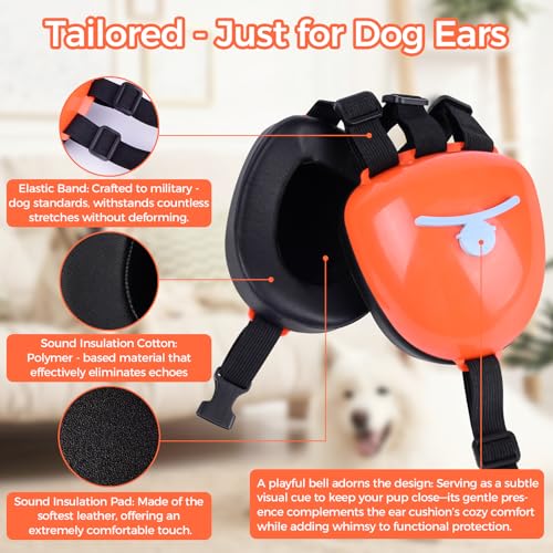 Famikako Earmuff in XS, Orange