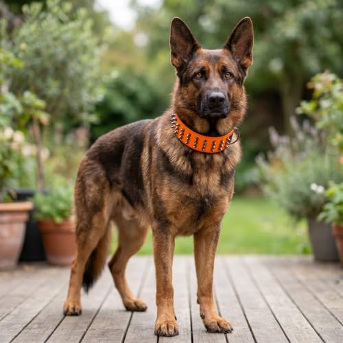 Molteriqo Animal Collar in XL-neck 49-57cm, Orange