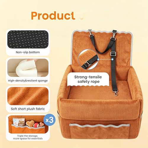 Amztrip Pet Seat in Large, Orange