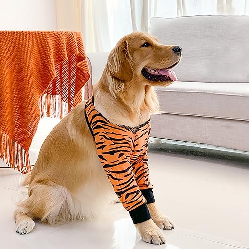 Harikaji Pet Supplies in L-Length 9'' Girth<8.2'', Tiger