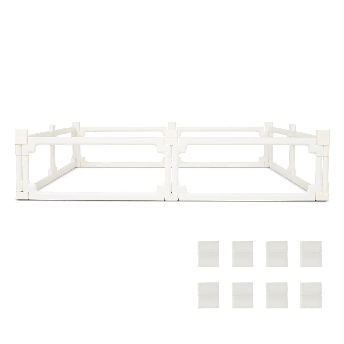 EVOTAILS Pet Playpen in 10", White