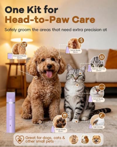 Veeconn Hair Trimmer in Purple
