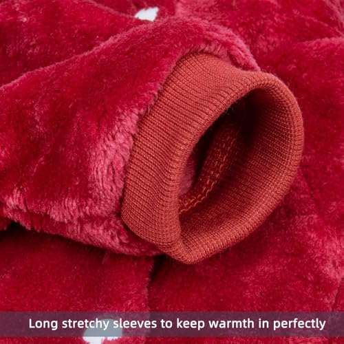 FABRICASTLE Pet Apparel in XX-Small, Wine red