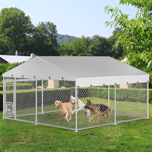 DWVO Animal Cage in 10 x 10 FT, Silver