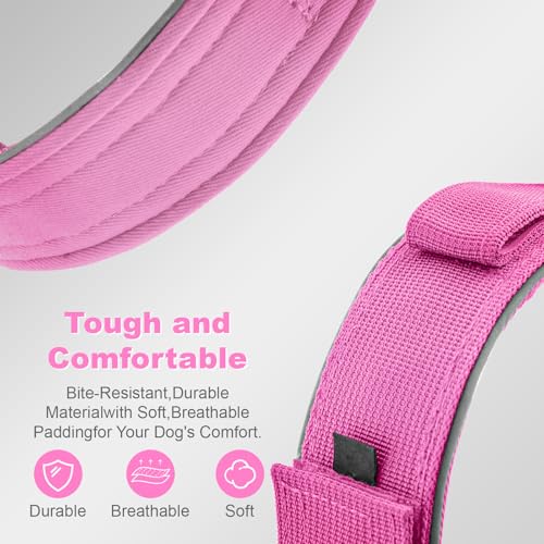 YaoTya Animal Collar in M(15"-18.5"), Pink