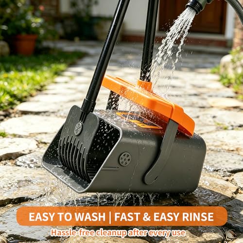 WuzoClean Pet Supplies in Gray & Bright Orange