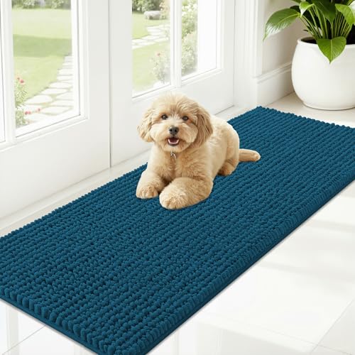 OLANLY Pet Bed Mat in 59" X 20", Atlantic Blue