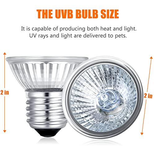 Fischuel Light Bulb in 2 Count (Pack of 1), 50w Bulb