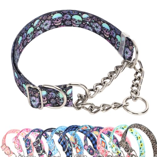 Hotlion Animal Collar in M(Neck 15"-20"), Skull