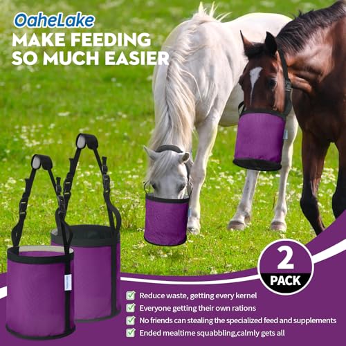 OAHELAKE Pet Supplies in Universal, 2 Pcs Purple