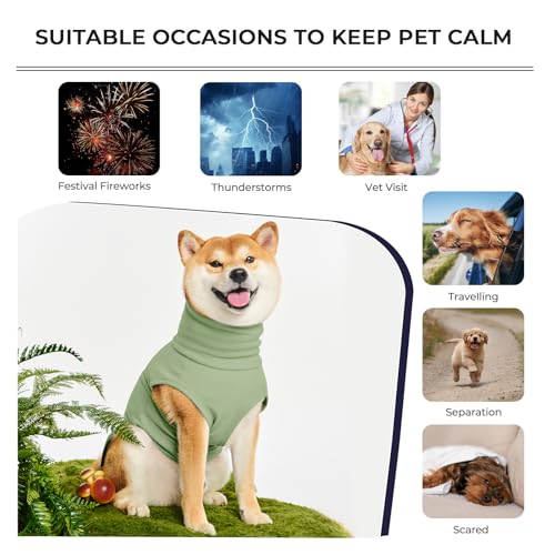 Haloumoning Pet Apparel in X-Small, Army Green