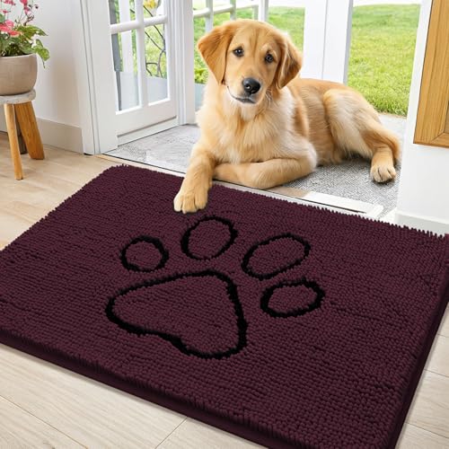 Smiry Rug in 36"X24", Russet and Black