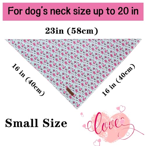 Unique style paws Animal Collar in S, letter-bandana