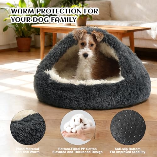 NOYAL Pet Bed Mat in X-Small 15.7'', Dark grey