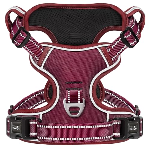 HEELE Animal Harness in S, Burgundy Red