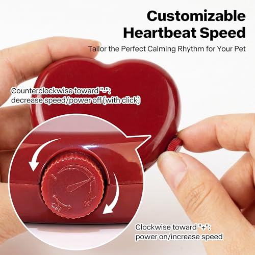 Pet Prime Pet Toy in 7.5cm x 6.5cm x 2.5cm, Red