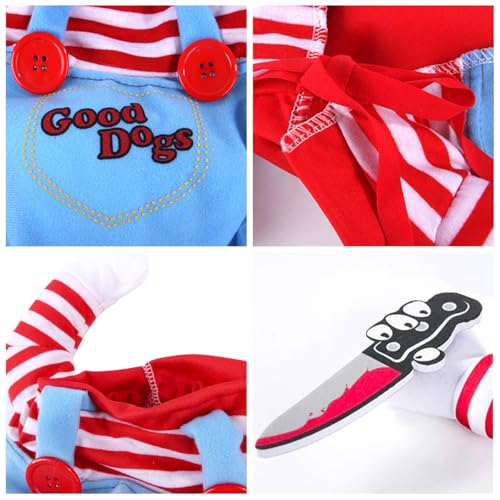 Tealots Pet Apparel in Small, Blue