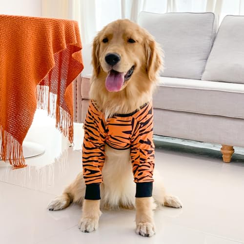 Harikaji Pet Supplies in L-Length 9'' Girth<8.2'', Tiger