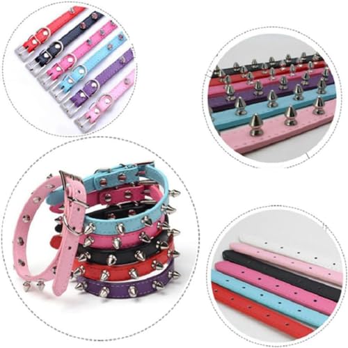 WeimoMonkey Animal Collar in X-Small(Neck7.5-10"), 40 Black