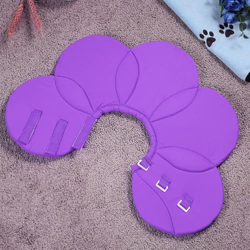 POPETPOP Animal Recovery Collar Cone in Purple