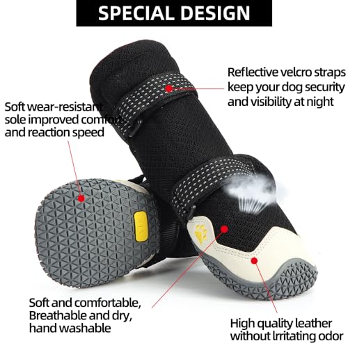 MUSIMC Paw Hoof Protector in Size 1: 1.57''x1.37''(L*W), B-Black gray