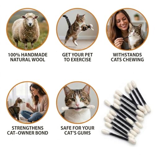 Glaciart One Pet Toy in Regular, Black Swabs