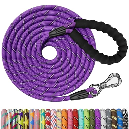 NTR Leash in 15ft*3/8", Purple