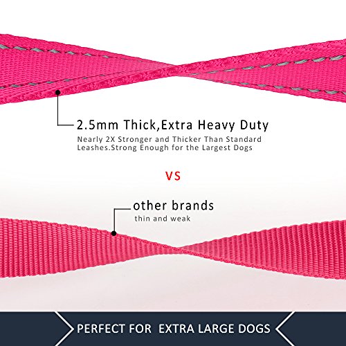PLUTUS PET Leash in 4 FT, Pink
