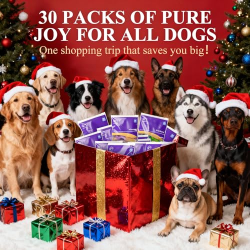 Frienhund Pet Toy in 30 Pack, Multicolor-30-Pack