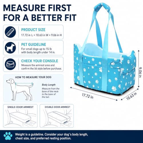 Cullaby Pet Seat in Small, Blue