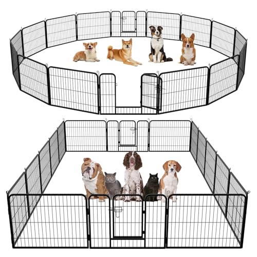 FDW Pet Playpen in Black