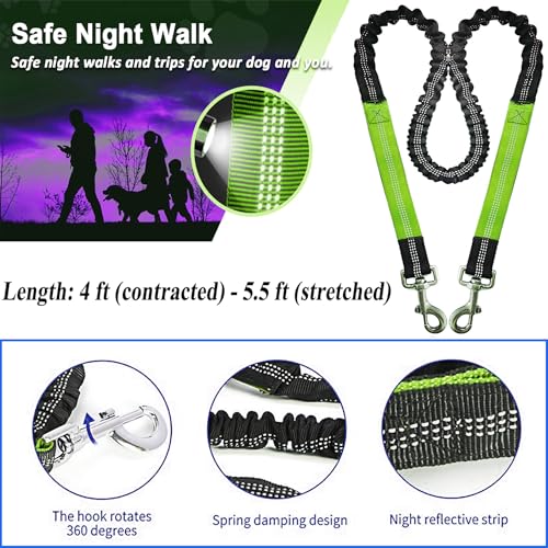 SIAELT Leash in 4ft, Green 218
